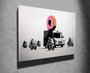 Wallity Lienzo Decorativo Banksy 70 x 100 cm